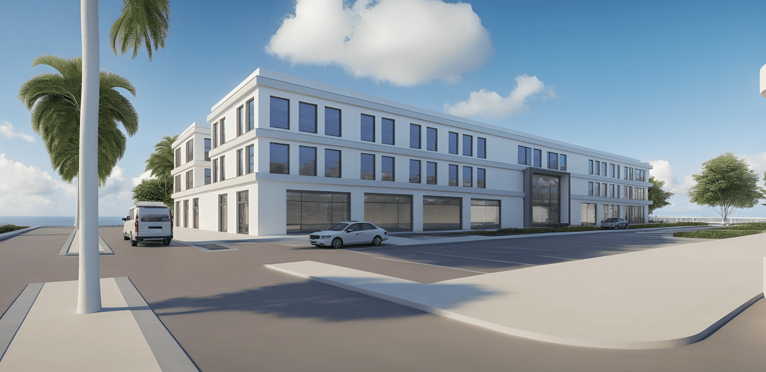 Vitality street-level building exterior